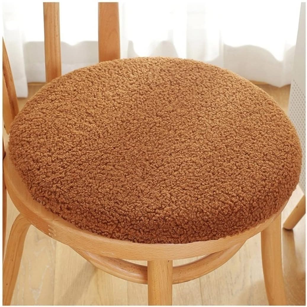 Coussin de chaise salle à manger rond 17 pouces pour intérieur et cuisine
