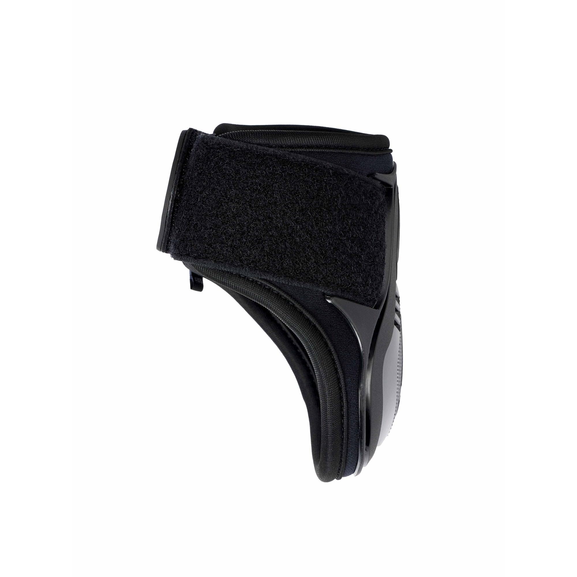 LeMieux Par de botas para caballo Fetlock compatibles con los impactos, color marrón con zona protectora moldeada, rejillas de ventilación de malla y cierre de doble bloqueo, talla L