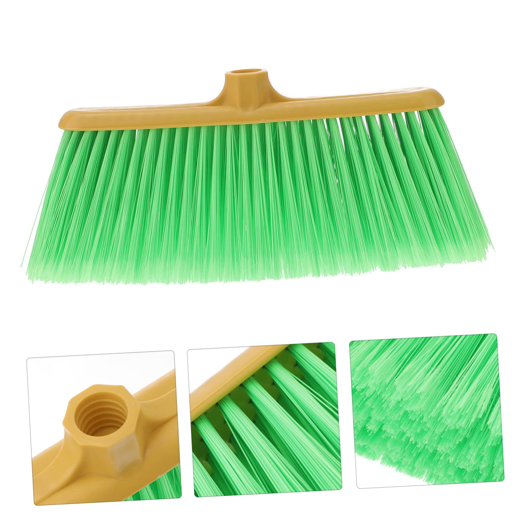 TOUGH GUY Blue Polypropylene Coarse Sweeping Push Broom