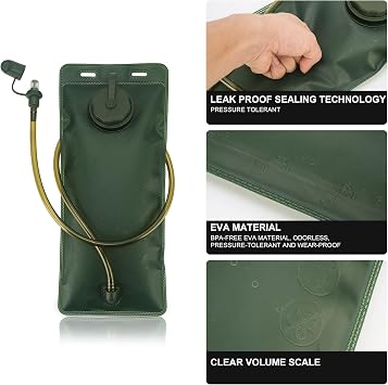 Mardingtop 35L Tactical Backpack with Rain Cover + 2.5L Hydration Bladder