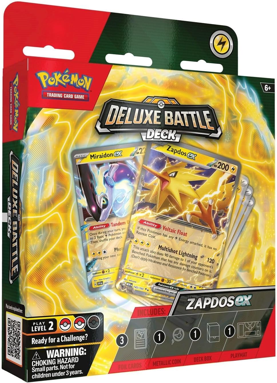 TCG: Ninetales ex/Zapdos ex Deluxe Battle Deck