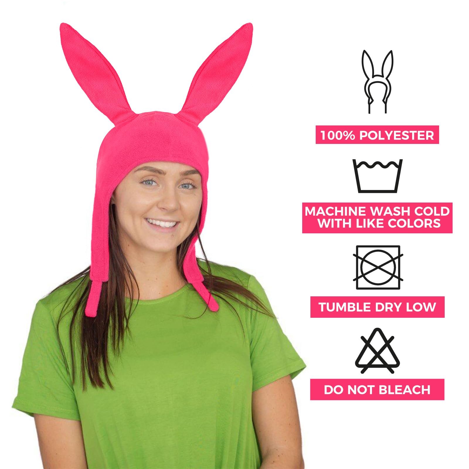 Louise Belcher Hat For Bobs Burgers Halloween Cosplay Costume