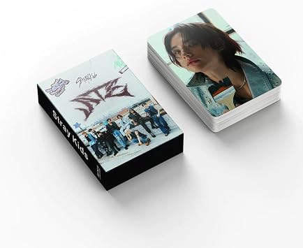 Stray Kids Photocards,StrayKids Cards,Stray Kid Album,Kpop Stray Kids ATE LomoCards,Stray Kids Merch,Stray Kids Mini Picture Cards,Kpop Photocards Greeting Card