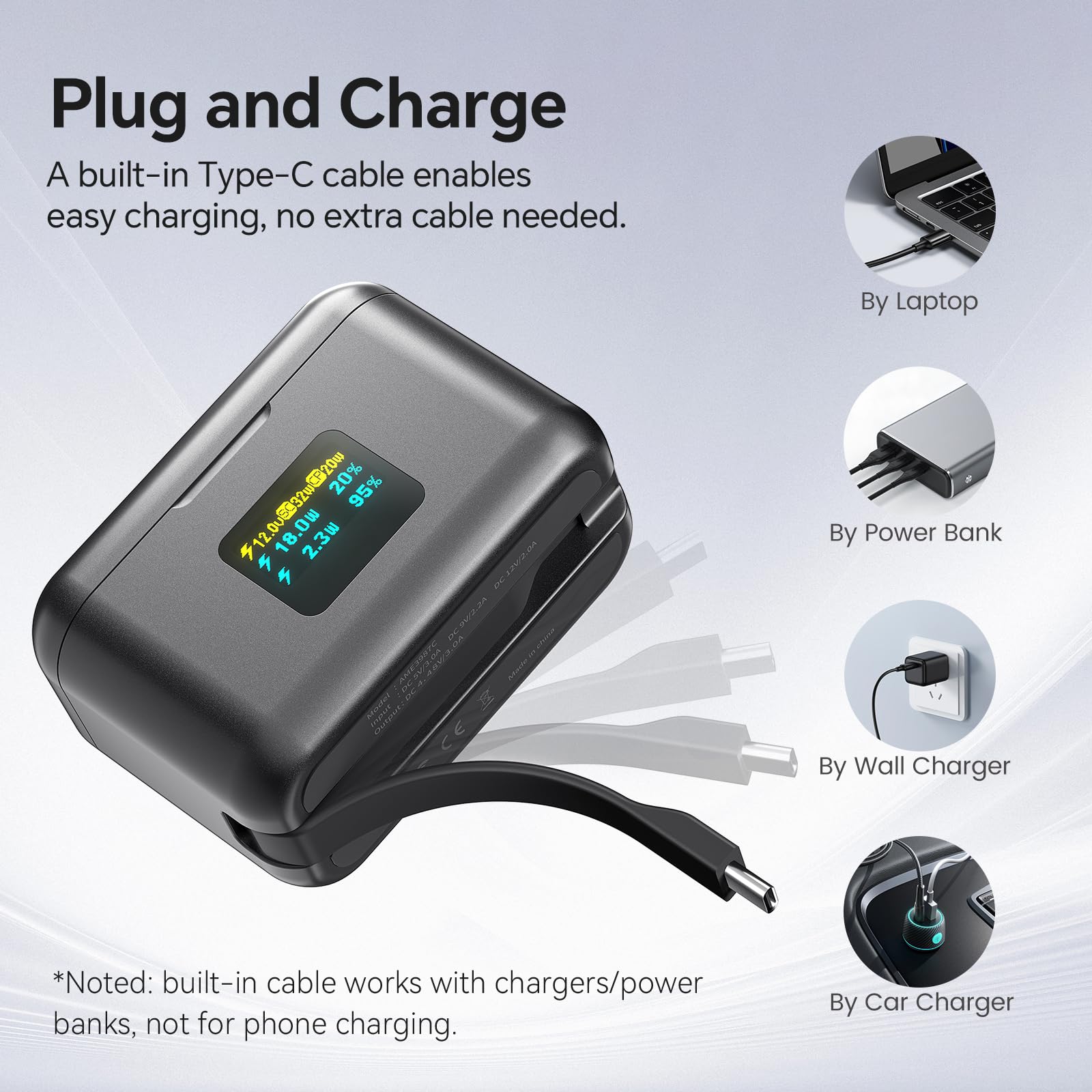 2PCS 2800mAh Baterías + Cargador Compatible con Insta 360 X5 Cámara | Carga Rápida, Accesorios Cámara para Cámara 360x5