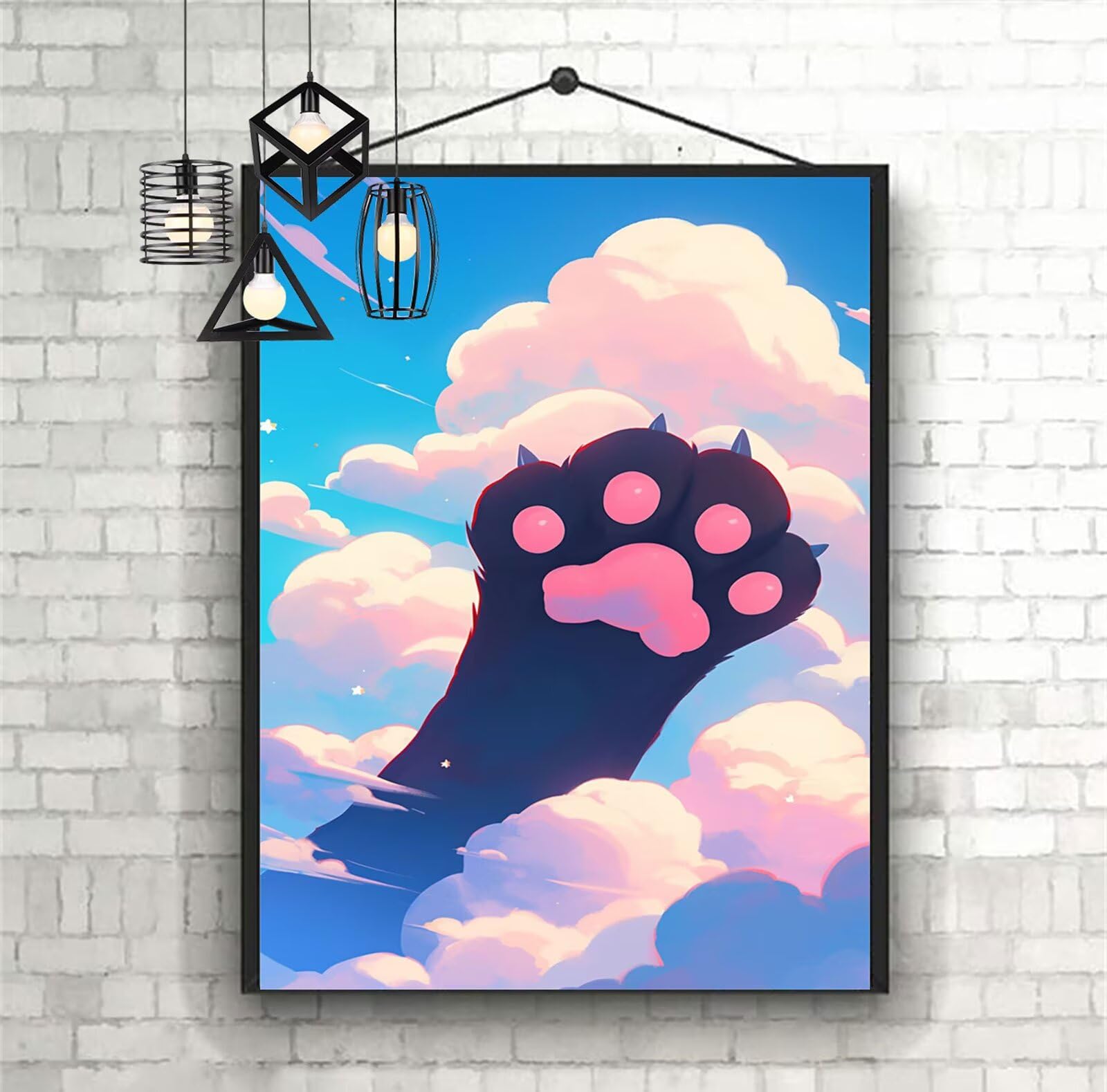 Diamentowe malowanie kreskówkowe diamentowe malowanie dzieci 100x150cm 2025 abstrakcyjne malowanie diamentowe, DIY diamentowe rysunki ścieg krzyżykowy rzemiosło dla dorosłych, obraz diamentowy