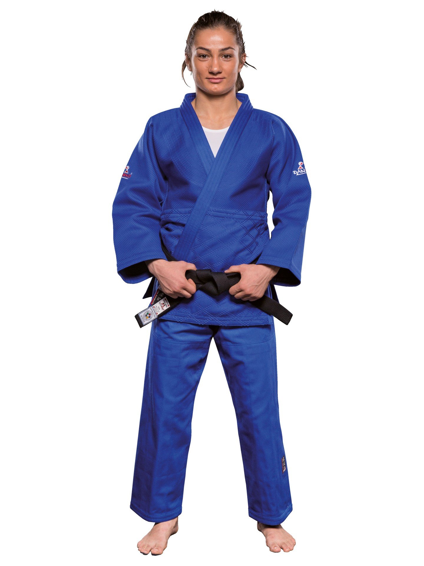 DanRho Judogi Ultimate 750 IJF Approved blau Judoanzug Gi