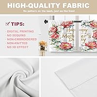 Vista 724 de Cenefas de cocina modernas con patrón de cobre marrón dorado para ventanas, cenefas opacas abstractas de marcas de arañazos y cortinas opacas