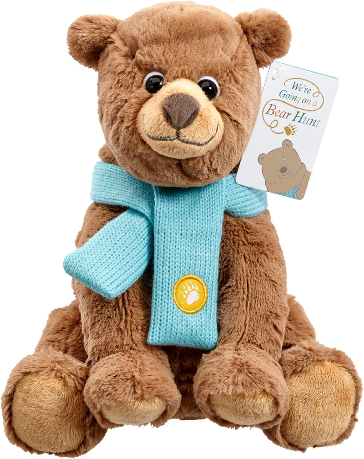 Rainbow Designs Official We're Going On a Bear Hunt - Super Soft Brown Bear Toy For Toddlers and Babies, 24cm