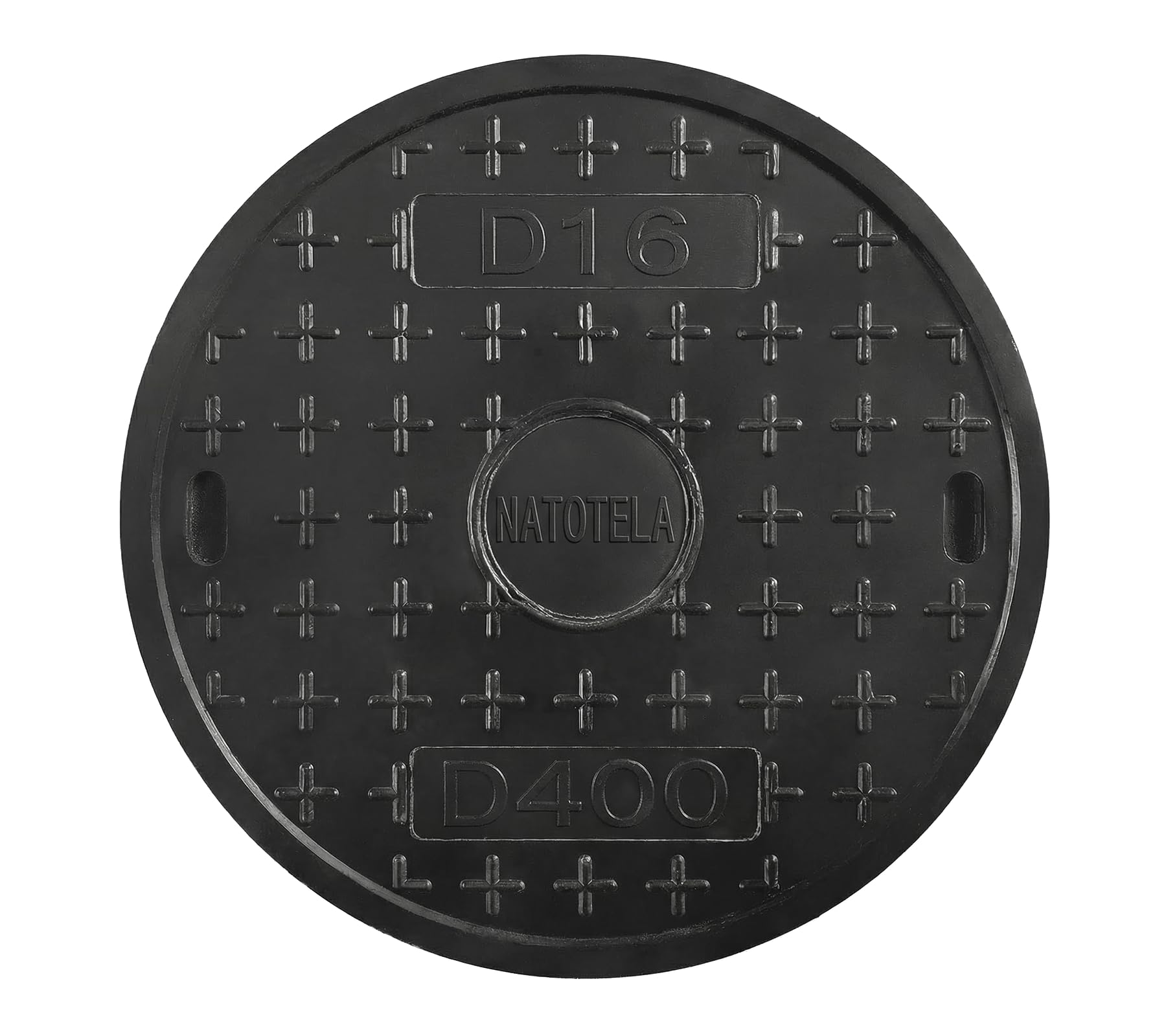Natotela Replacement Manhole Cover 16in Outside Diameter- NO FRAME