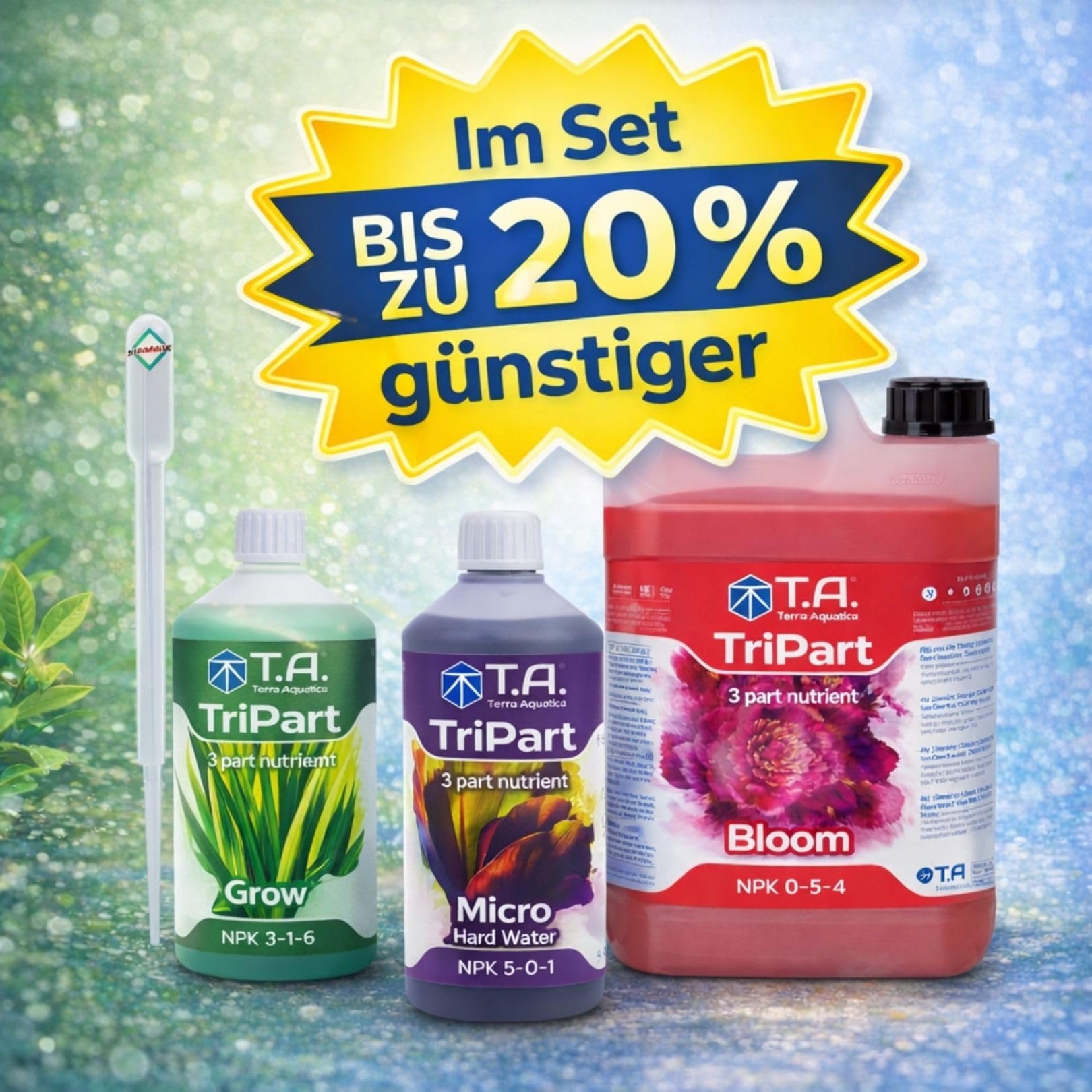 Weedness GHE FloraMicro 10 litrów – nawóz naturalny NPK Bio pomidory ogórki nawóz płynny organiczny