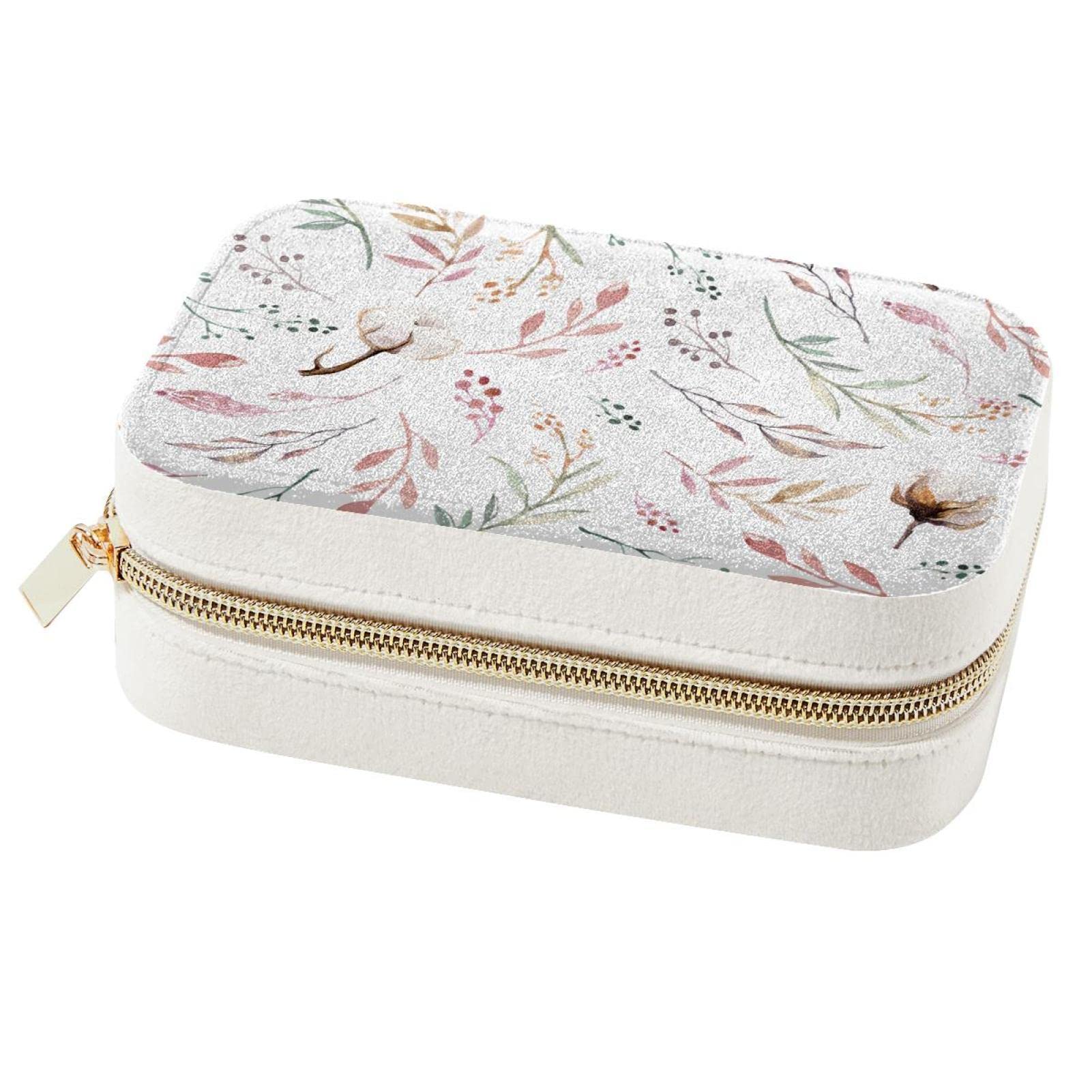 Boîte à bijoux de voyage cadeau demoiselle d'honneur motif bohème