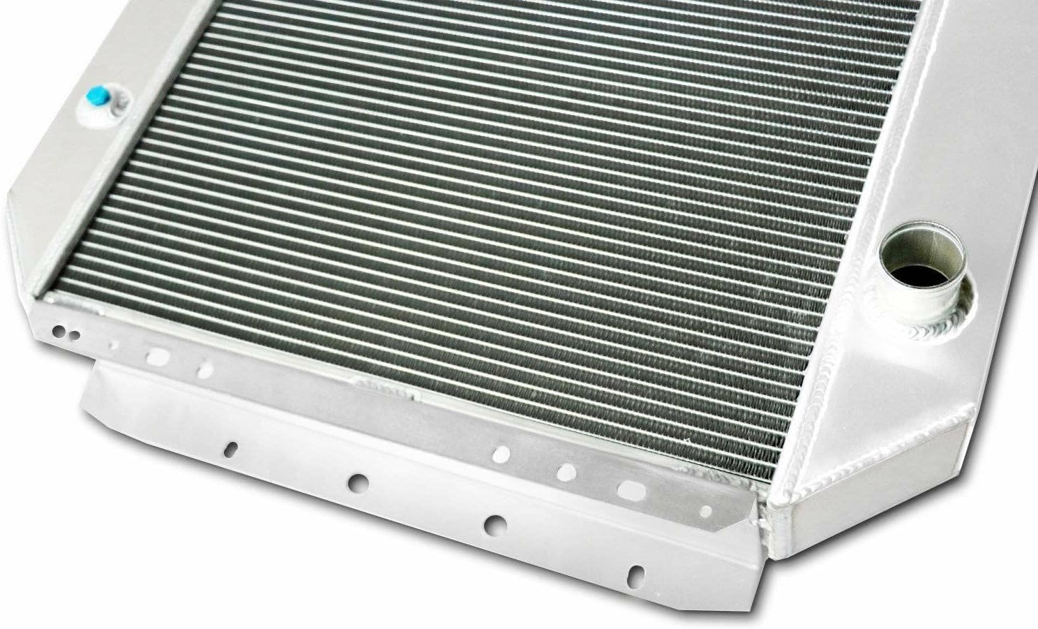 CC433 Aluminum Radiator for Ford 1966-1979 Bronco F100 F150 F250 F350 Pickup Truck Radiador 4 Row Core Radiators