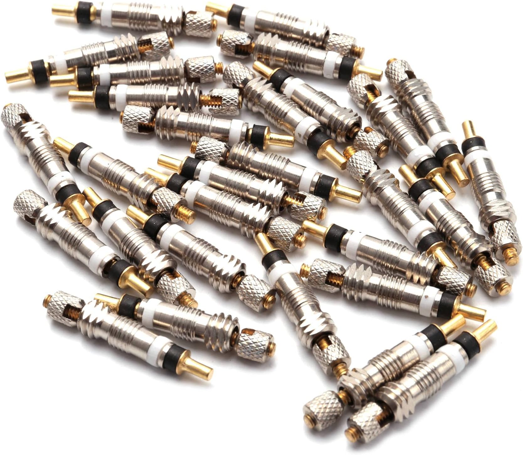 10 Válvulas Para Bicicleta Com Base De Metal - ROTTA 376-10027