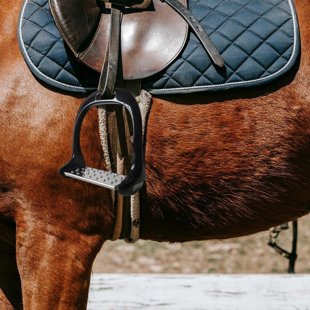 Staffe per Equitazione, Staffa di Sicurezza in Acciaio Inossidabile per Alleviare Il Dolore allo Stress alla Caviglia per Il Ginocchio per Sella Equestre