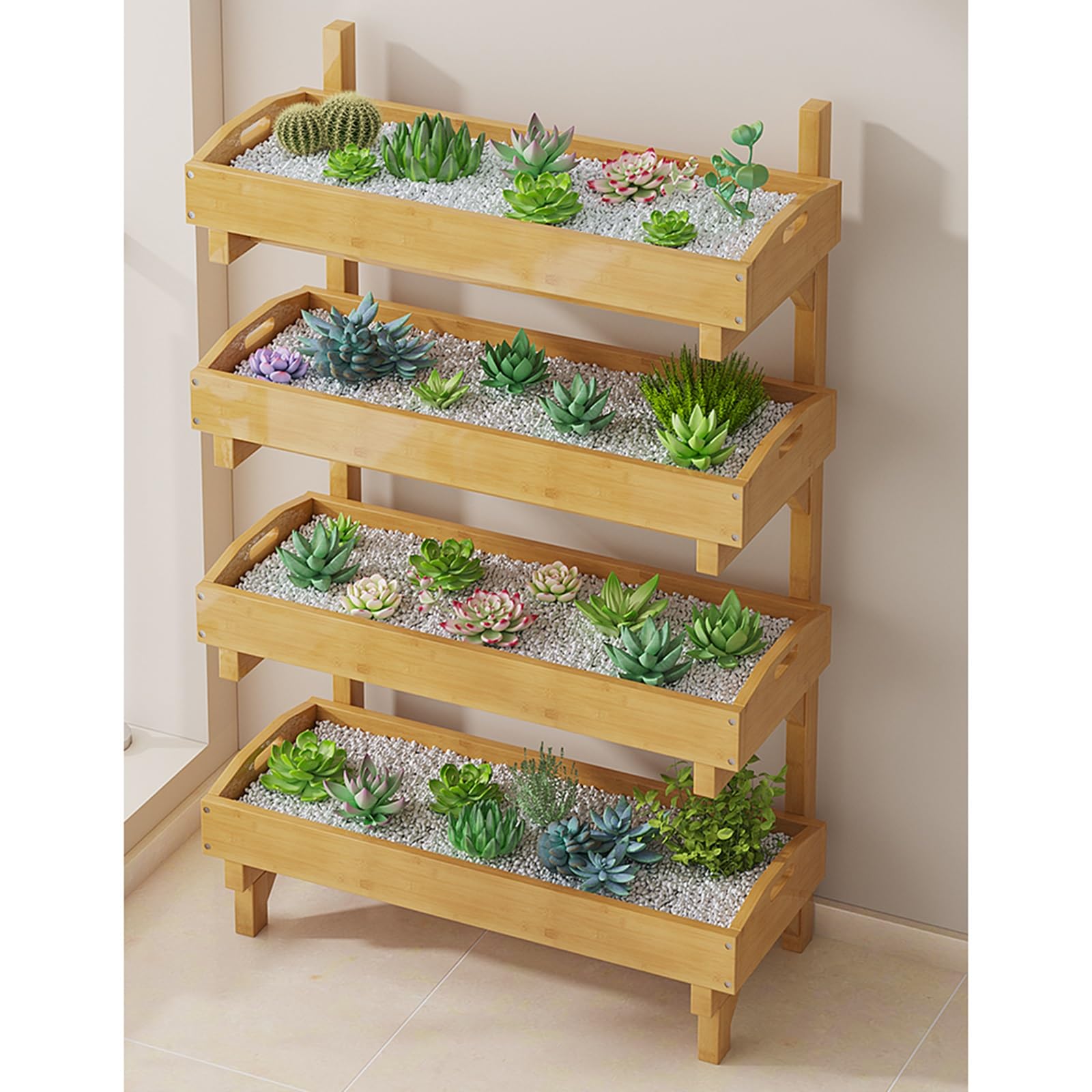 Cestas de frutas y verduras para una cocina ordenada y un salón acogedor