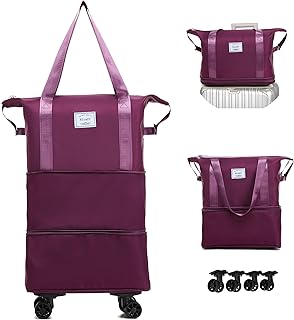 Rolling Tote Bags For Travel Picks collage image 1