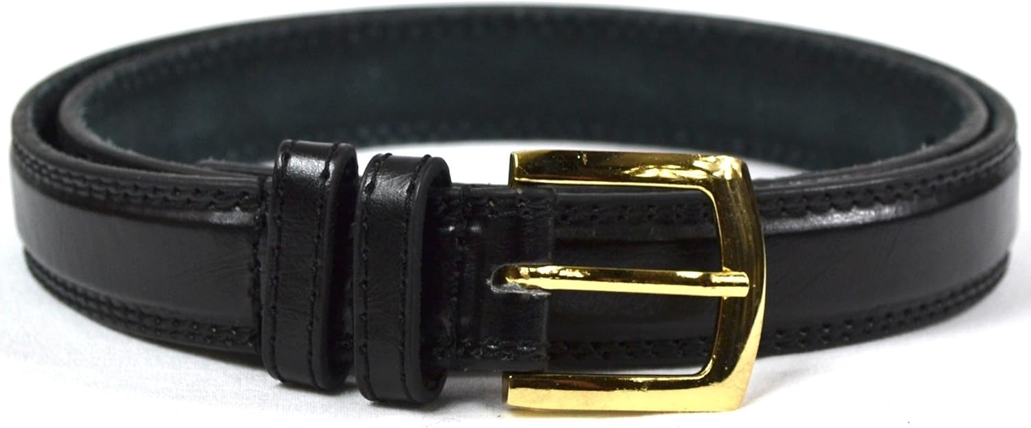 black belt gold buckle mens