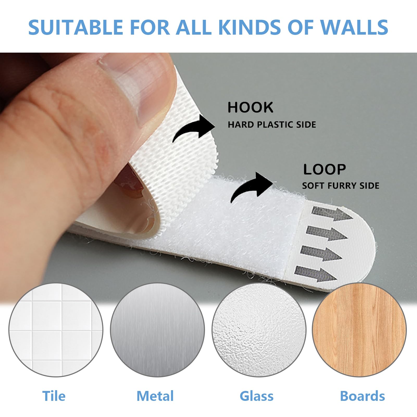 24 Pairs (48 Strips) Large Picture Hanging Strips, Heavy Duty - View #10