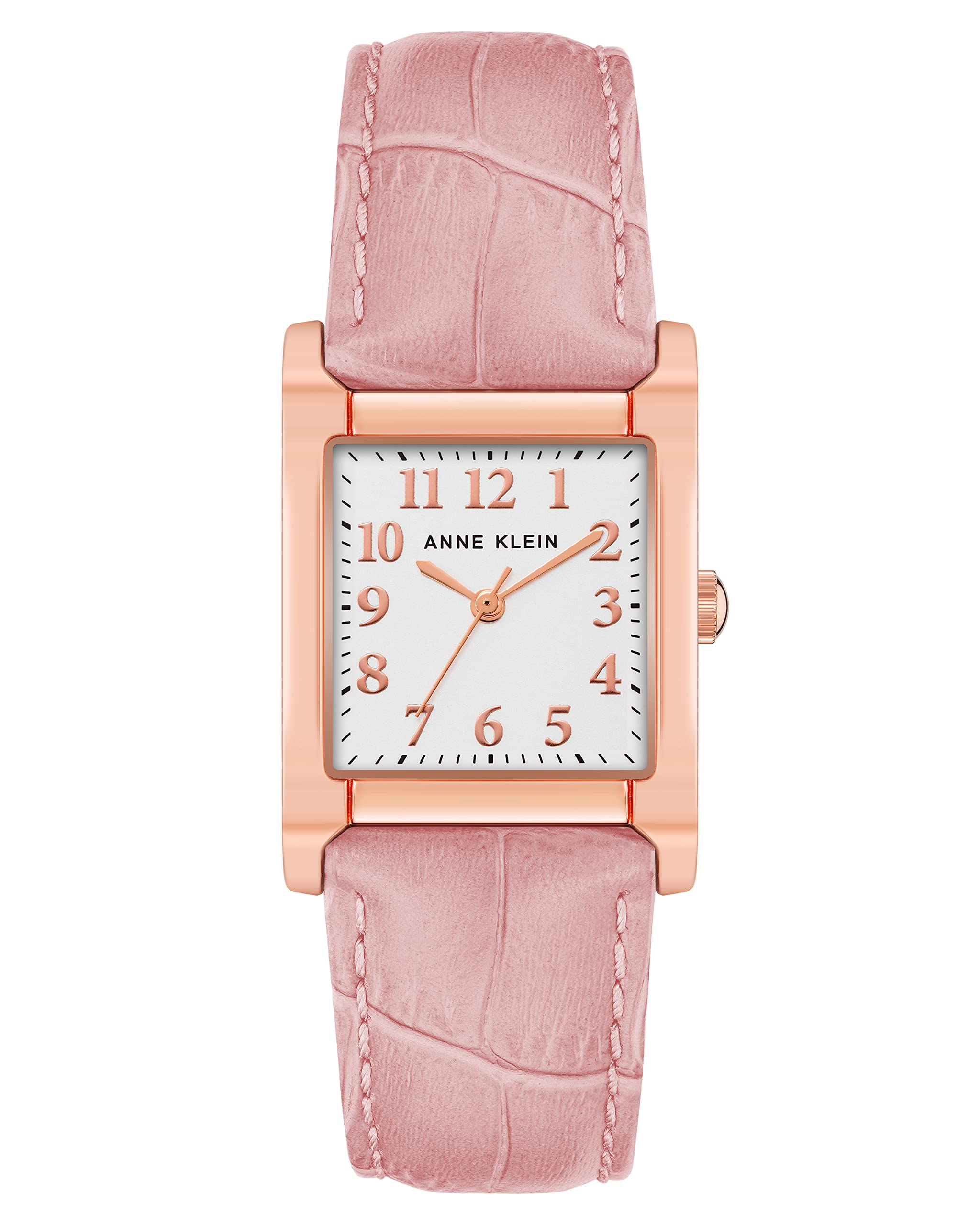 Anne Klein Quartz Analog Silver Dial Leather Strap Watch for Women-NDAK3888RGPK (B09NCC8K5J) Amazon Price History, Amazon Price Tracker