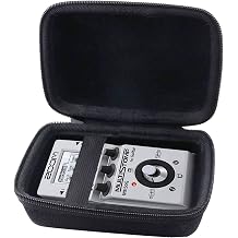 Hard EVA Carrying Case Compatible with for FLAMMA FS01-FS07Guitar Delay Pedal/Zoom MS-70CDR/MS-60B/MS-50G MultiStomp Guitar Effects Pedal Case.