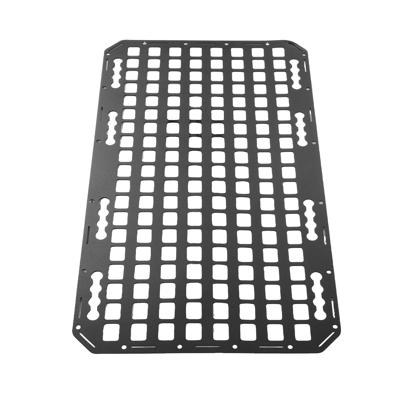 Estante de Carga de Aluminio para Maletero, Panel Molle, Organizador de Almacenamiento Versátil para Herramientas, 30 X 17 Pulgadas para SUV, Camioneta, RV, Garaje, Accesorios para Vehículos