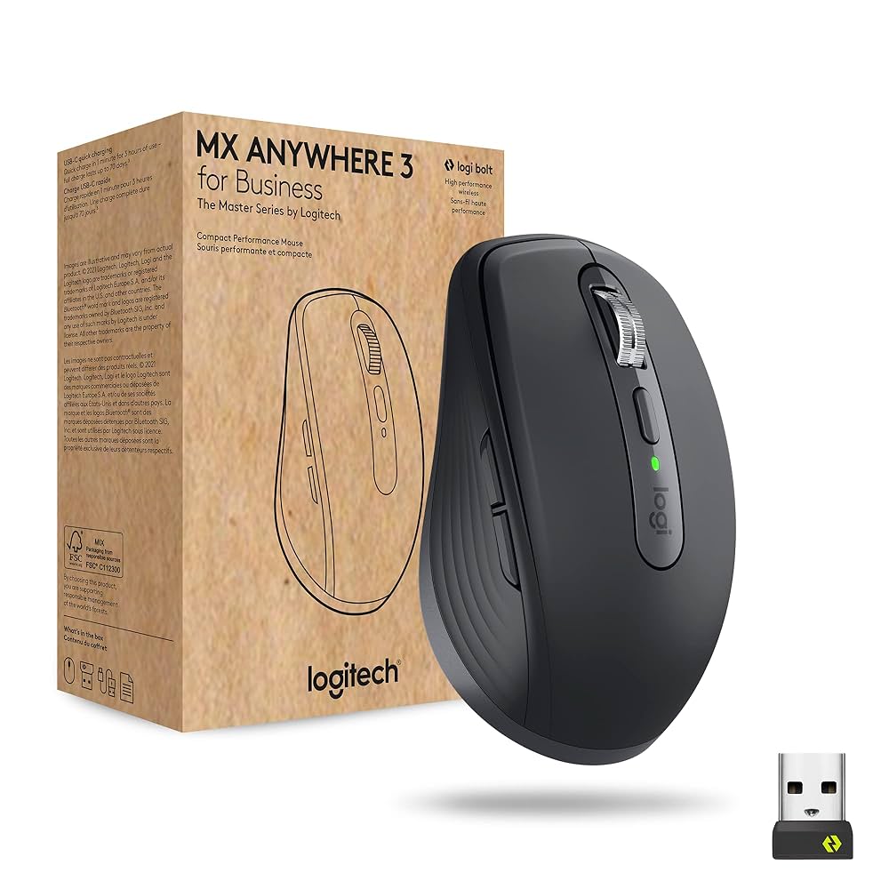 Logicool - ロジクール MX ANYWHERE 3 for Business Buy Logitech MX Anywhere 3S for Business Wireless Mouse