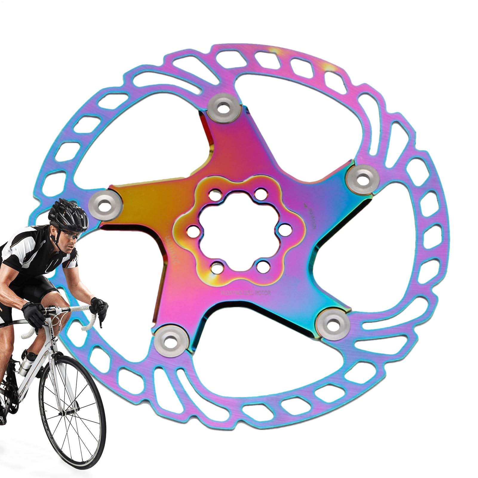 Dischi Freno Bici Modifica Colorata Per Bici | Componenti Frenante Per Biciclette Per Officina Garage Riparazione e Manutenzione Casa Routine