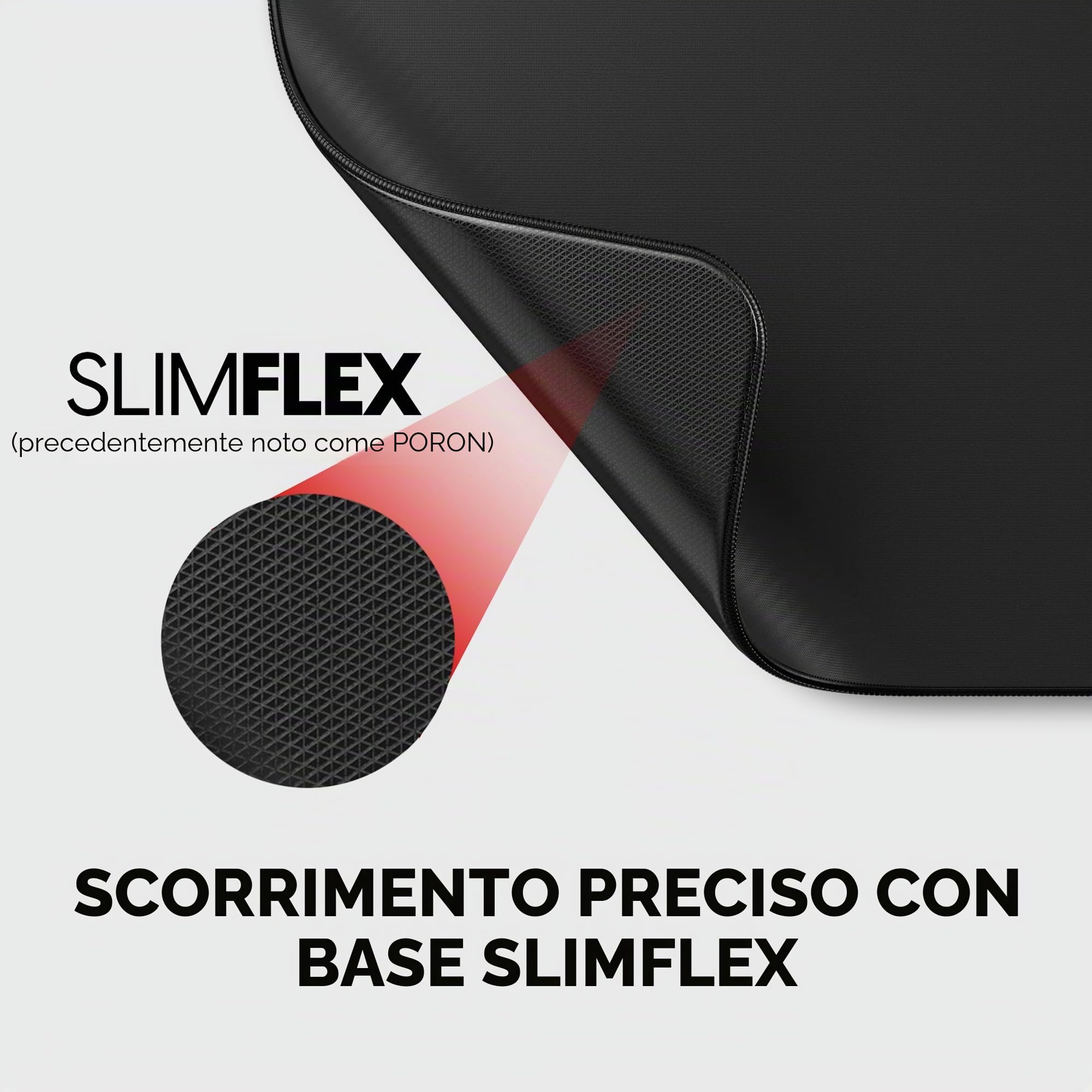 Pulsar Gaming Gears Saturn Pro Soft Tappetino Gaming, XL, Radiant Ruby | Precise Control Surface, Stable Glide, Frenata bilanciata, Smooth Tracking, Stable Aim, Controlled Response