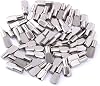 5mm Shelf Pegs Pins,130 Pieces Cabinet Furniture Spoon Shape Support Pegs for Shelves Nickel Plated