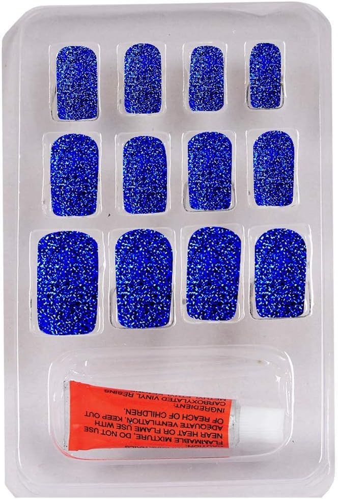 Color Fever False Nails Quick Stick Nail Art (Pack of 12)