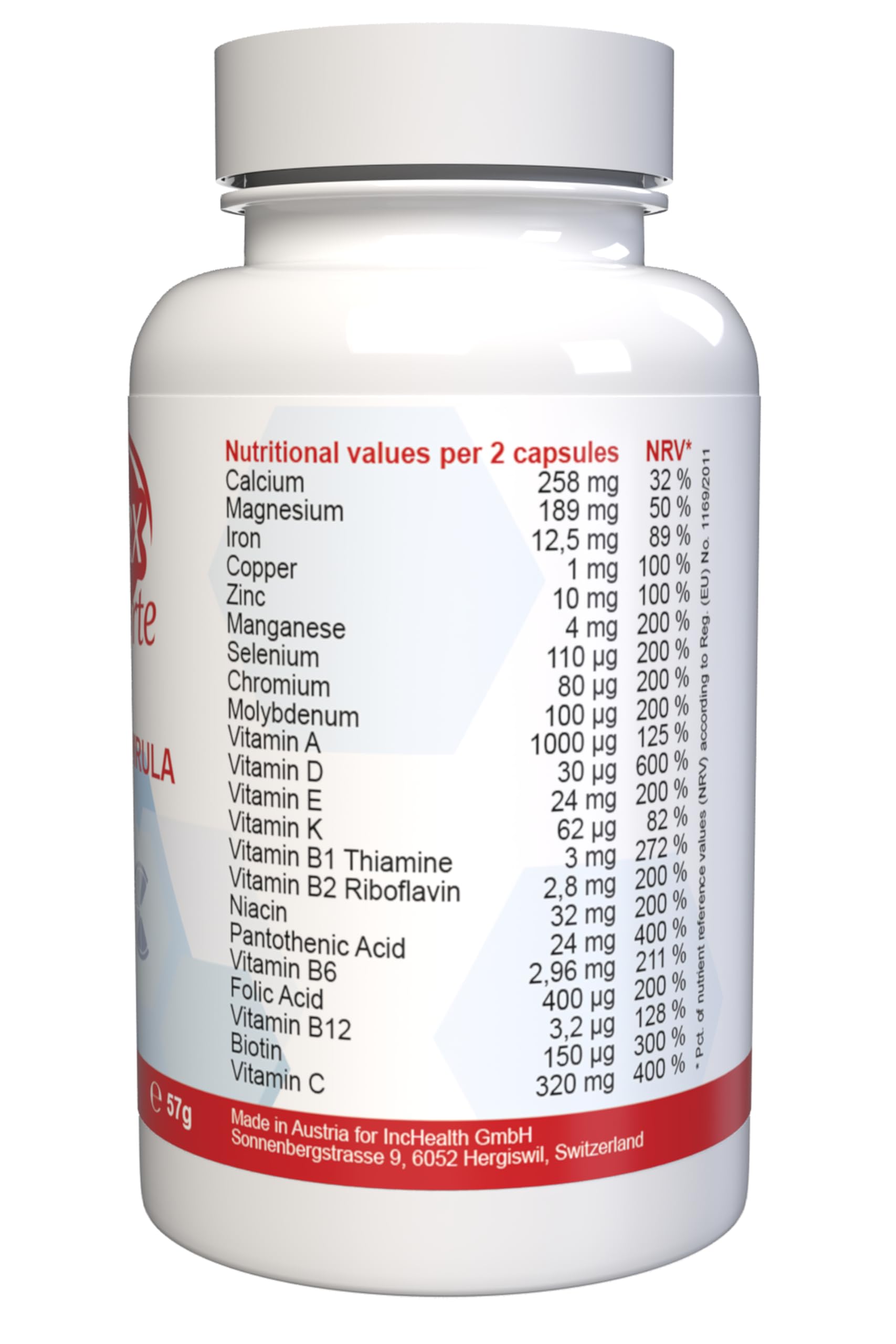 Diaform RX Forte – 180 capsule (3 x 60 capsule), confezione da 3