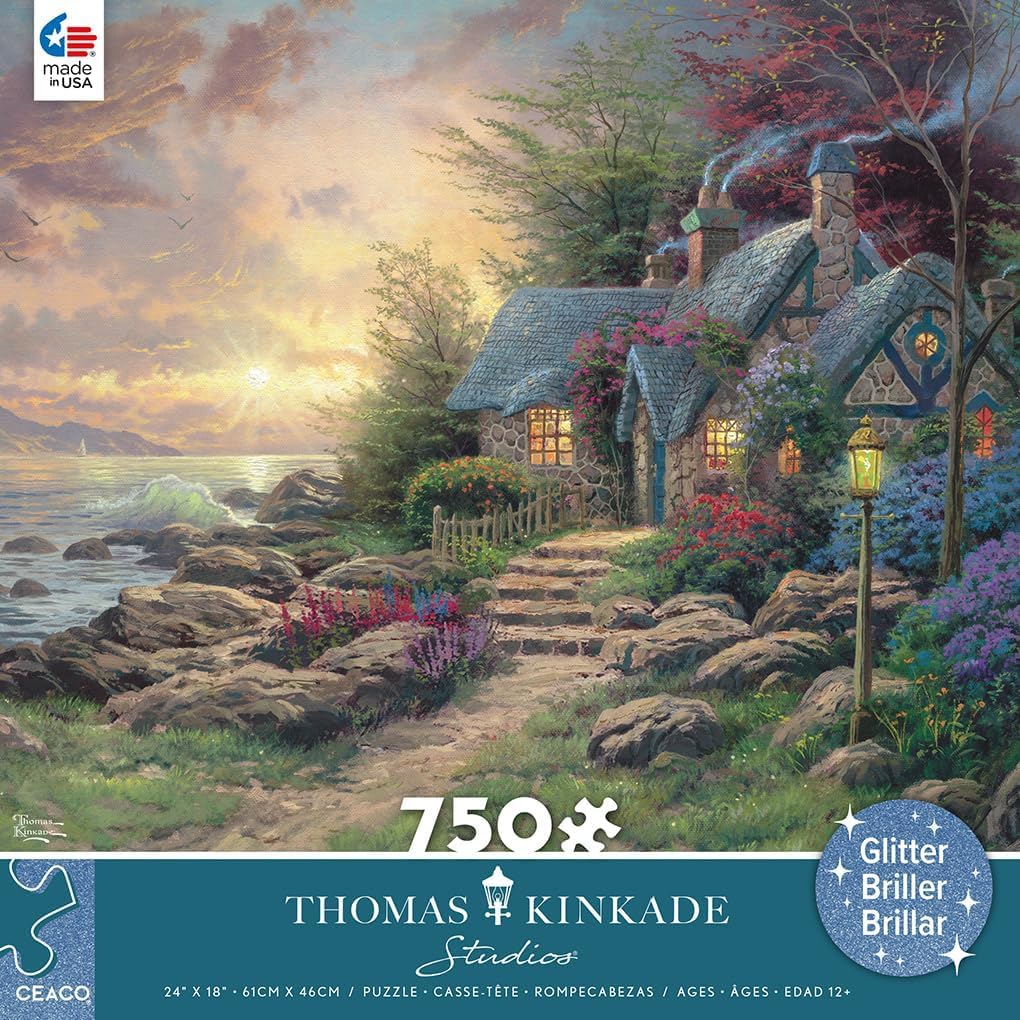Amazon | Ceaco トーマス・キンケード シーサイド・ハイダウェイ