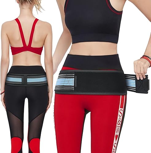 Si Belt - Cinturón para aliviar el dolor de ciática, para mujeres y hombres, cinturón sacroilíaco, soporte de espalda para alivio del dolor de