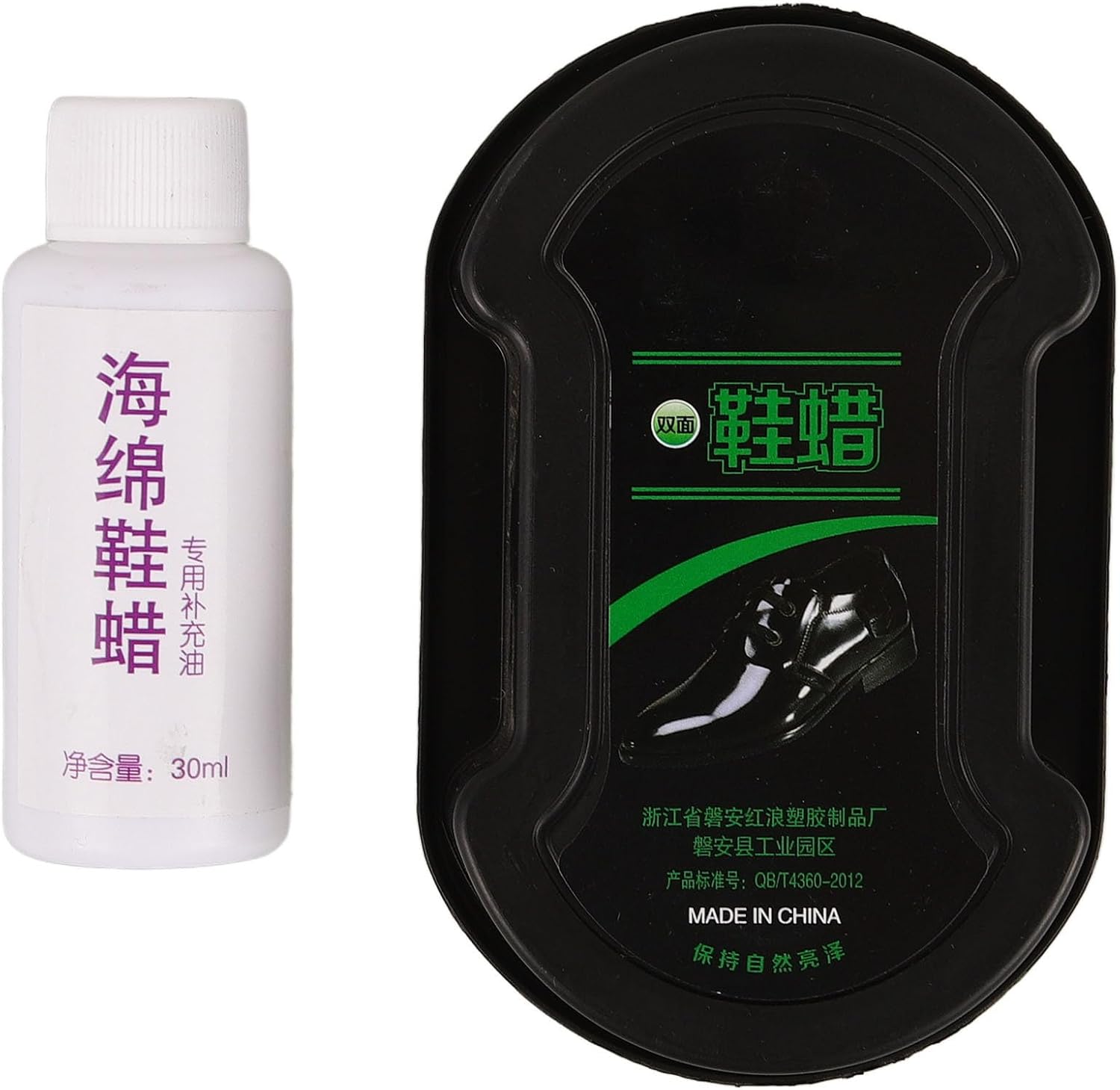 Shoe Polish Brush Leather Shoe Polish Sponge Deep Clean Surface Gentle Care Leather Footwear Maintenance