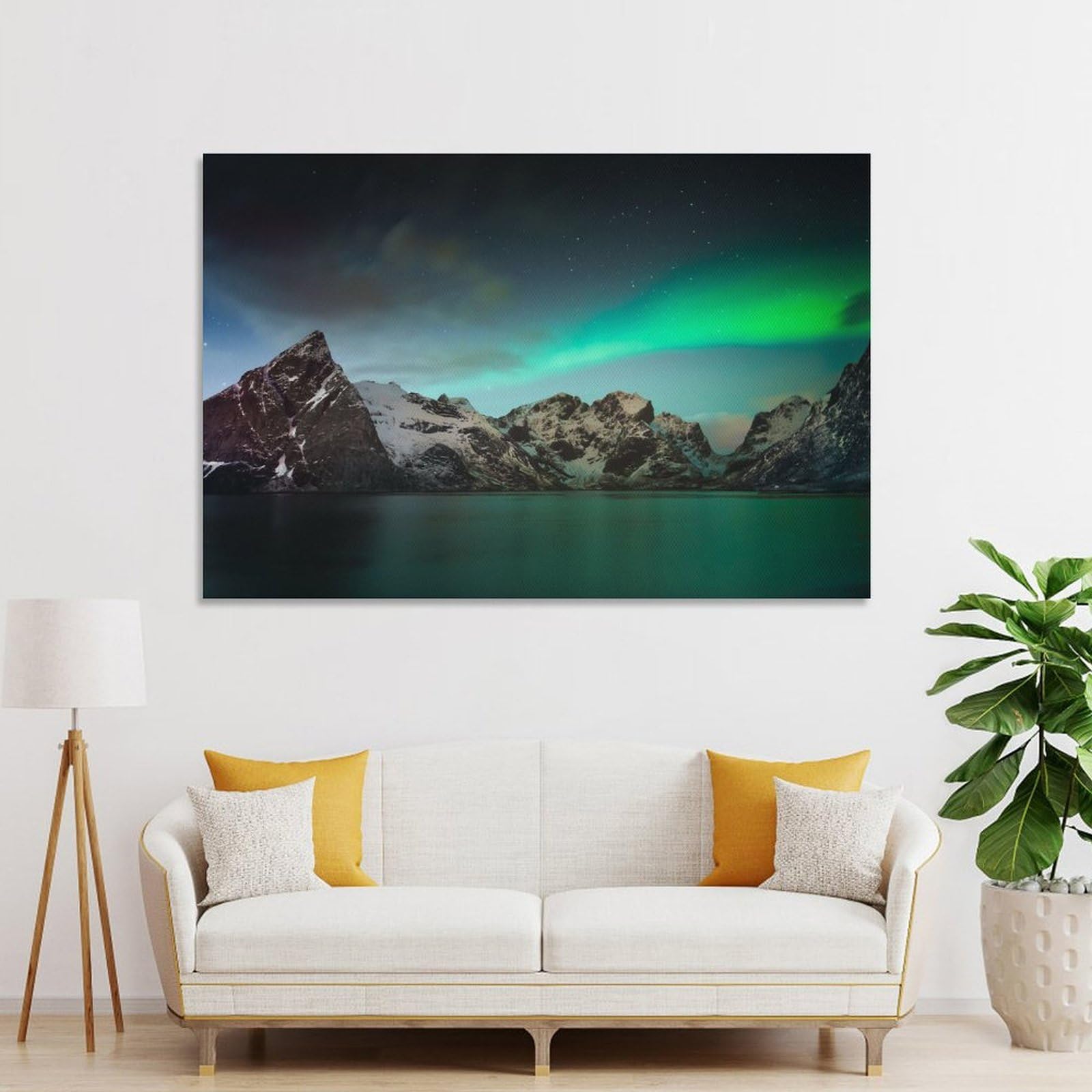 Junmoney Lille ToppAcya Wall Decor Canvas Print 08x12inch(20x30cm), for Sofa Walls, Lounge Or Home Corners, Modern Wall Decor for Cosy Interiors