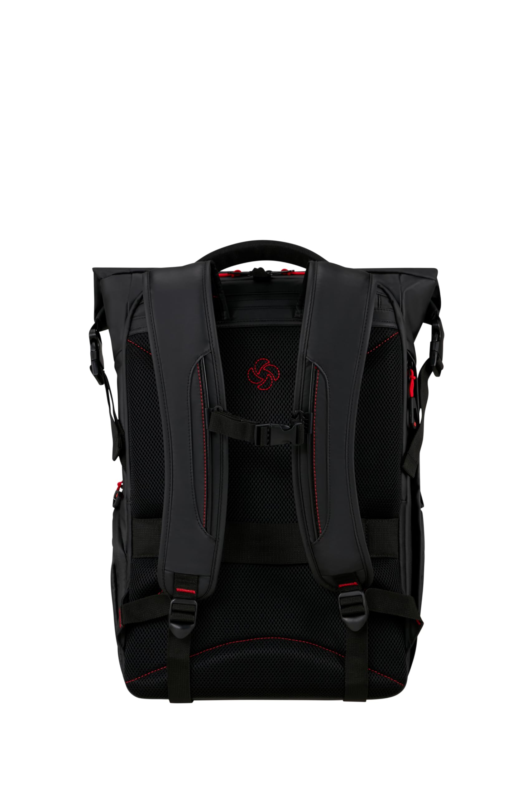 Samsonite Paradiver Light - Erweiterbarer Rolltop Laptop Rucksack 17,3 Zoll, 49 cm, 25/35 L, Schwarz