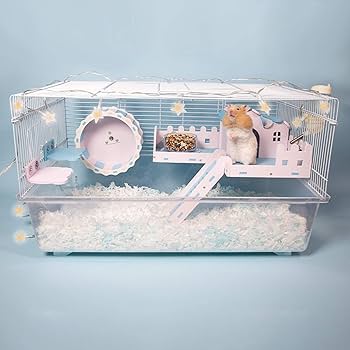 ハムスター飼育小屋 Amazon | ハムスターケージ 小動物ケージ ハムスターハウス