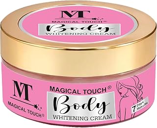Magical Touch Body Whitening Cream for Women & Men | Brightening & Even Skin Tone Cream | Helps Reduce Dark Spots & Pigmen... Price In India