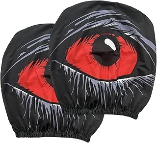 車用ヘッドレストカバー | 1組 自動車 キャラクター ヘッドレストカバー,保護 装飾 全車種対応 日常ドライブ 通勤 旅行 ロードトリップ,ハロウィン