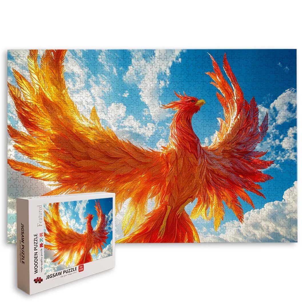 Puzzle Fenice, Puzzle 2000 Pezzi Adulti per Decor, Regalo Donna/Uomo -8702