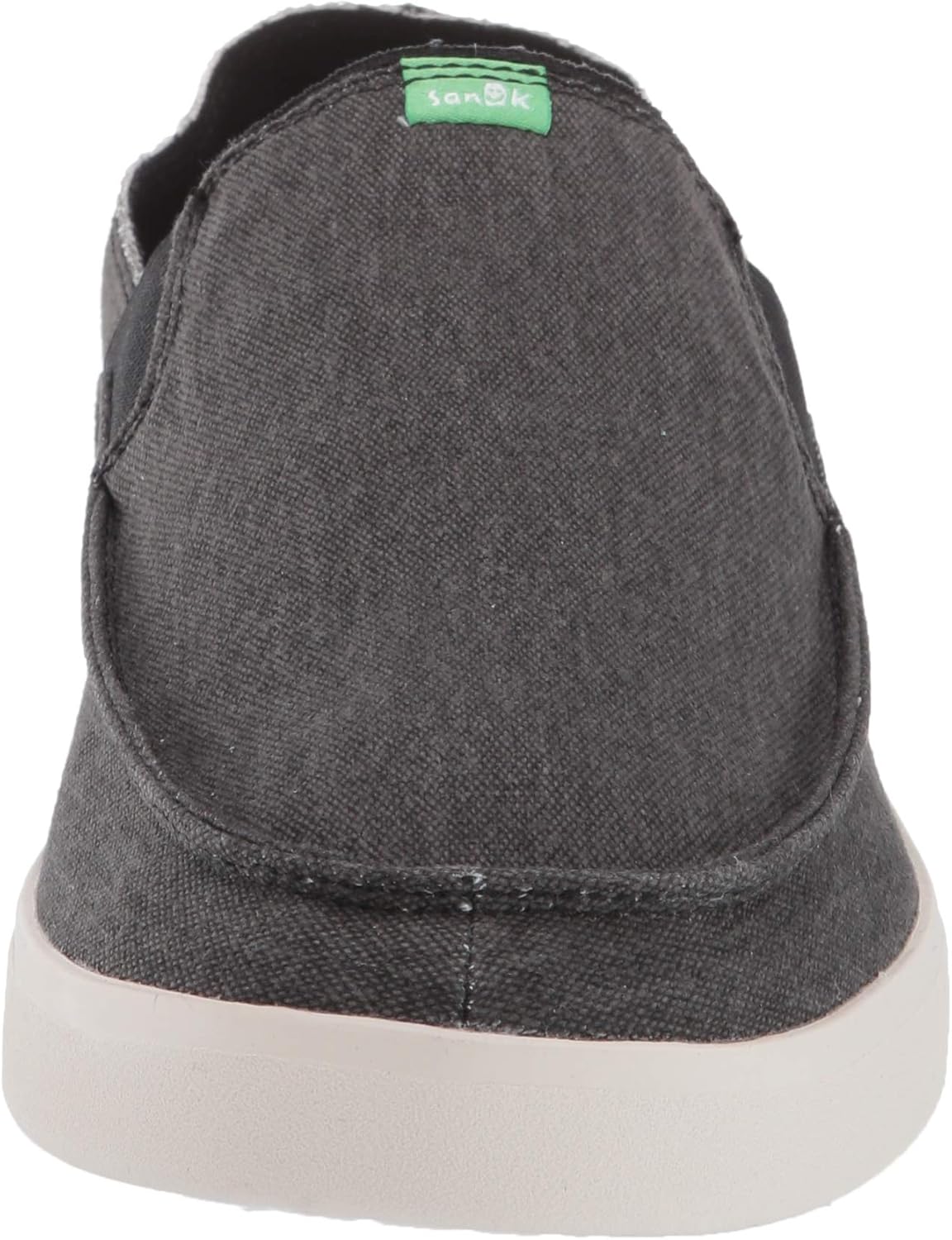 Sanuk Pick Pocket Slip-On Sneaker 07 M US Black/Natural