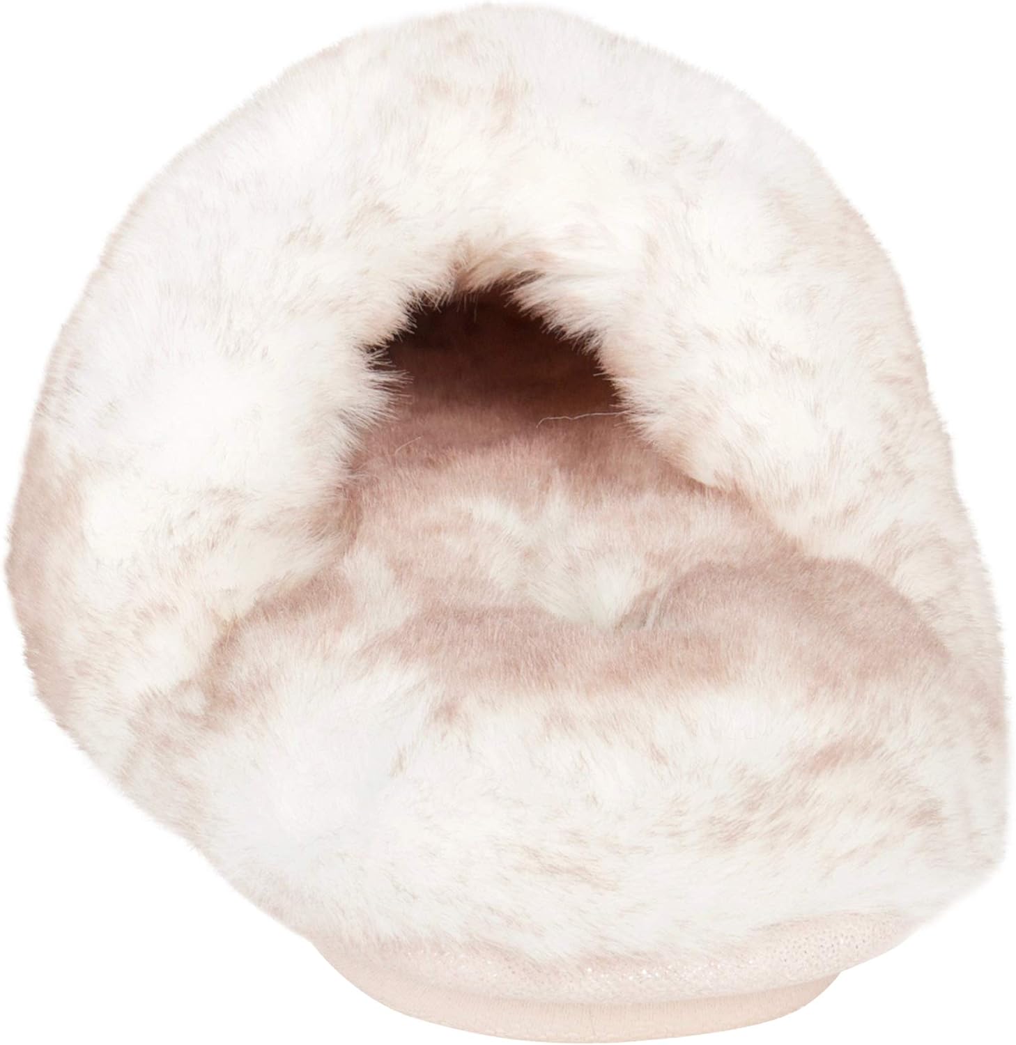 Jessica Simpson womens Comfy Faux Fur House Slipper Scuff Memory Foam Slip on Anti-skid SoleSlipper - Image 6