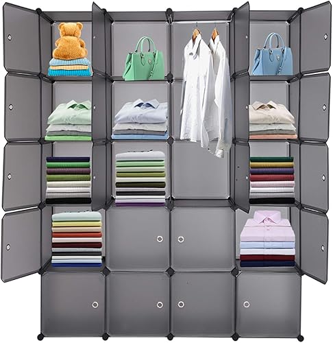 Organizador de almacenamiento, organizadores de armario de 20 cubos y almacenamiento, estantería y estantes de almacenamiento, organizador de cubos disponible en Yaxa Venezuela