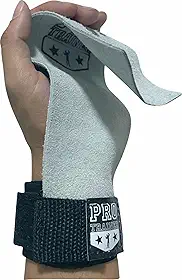 Grip Couro Pro Trainer Cross Pull Up Luva Protetor Palmar