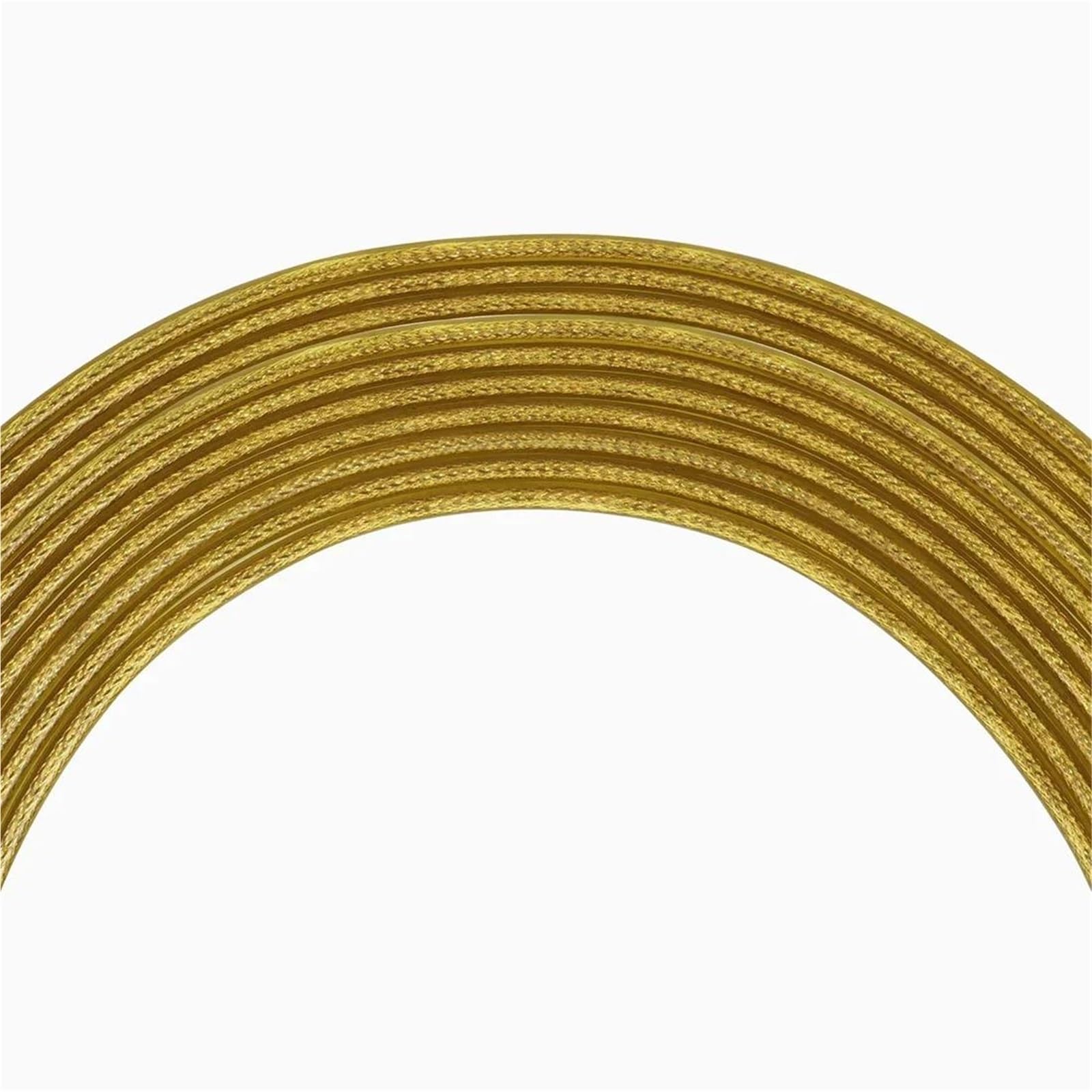 Kabel Do Gitary Linia Przyłączeniowa Kabla Gitarowego Basowego 6,35 MM Podwójny Prosty Wzmacniacz Transmisyjny 10 M Trwały(Yellow)
