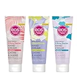 Bundle of eos Shea Better Hand Cream - Vanilla Cashmere + Fresh & Cozy + Coconut- Natural Shea Butter Hand Lotion and Skin Care, 24 Hour Hydration with Shea Butter & Oil, 2.5 oz, Packaging May Vary