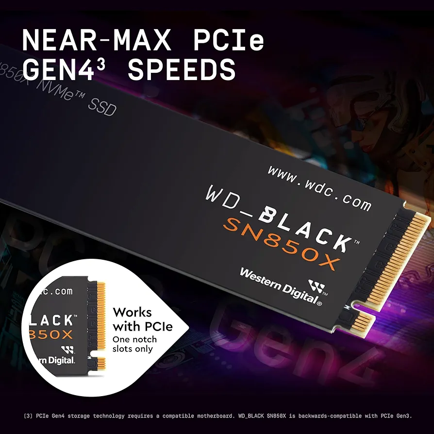 内蔵型SSD WD_Black SN850X NVMe SSD WDS100T2X0E 1TB 71iuJtkn9YL._UF894,