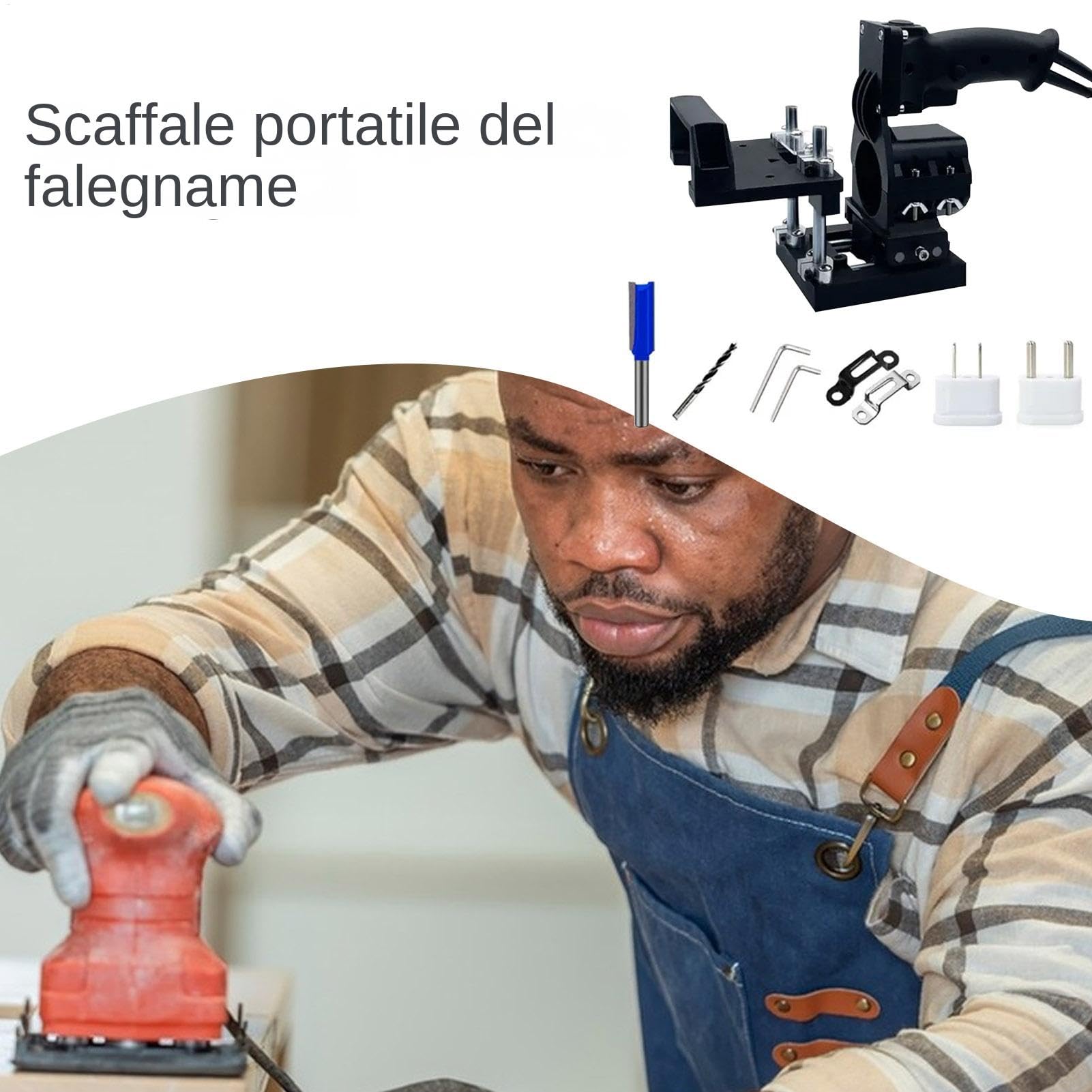 Herramientas para mortaja y espiga Fresadora de Altura Ajustable Robusta y | Preciso Localizador de Ranurado para Carpintería para Trabajos de Carpintería de Muebles de Madera