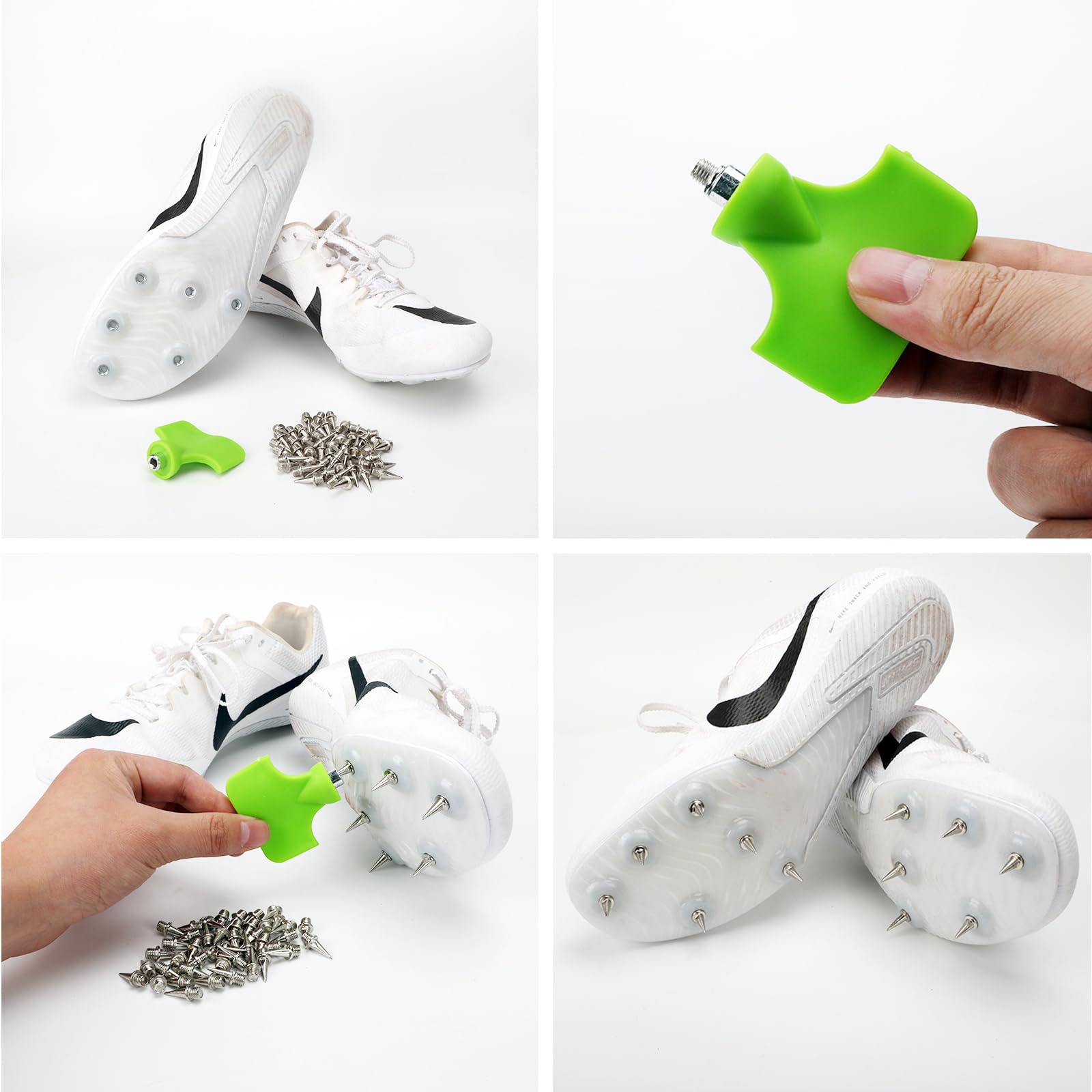 Snapklik.com : Lejof 12.7mm 1/2 Inch Track Spikes, 50 Pieces Hard Steel ...