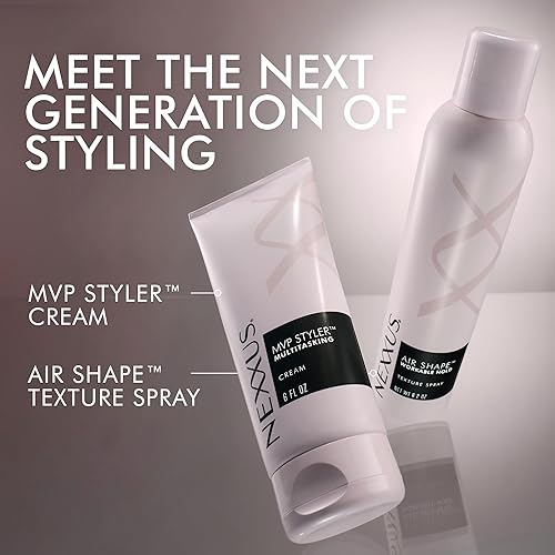 Miniatura 7 de Nexxus Crema de peinado MVP Styler Hybrid Multitasking Hair Cream Powered by MVP Multi-Verse Polymers 6 OZ